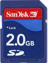 Sandisk Standard SD Card 2GB (SDSDBR-2048-E10)